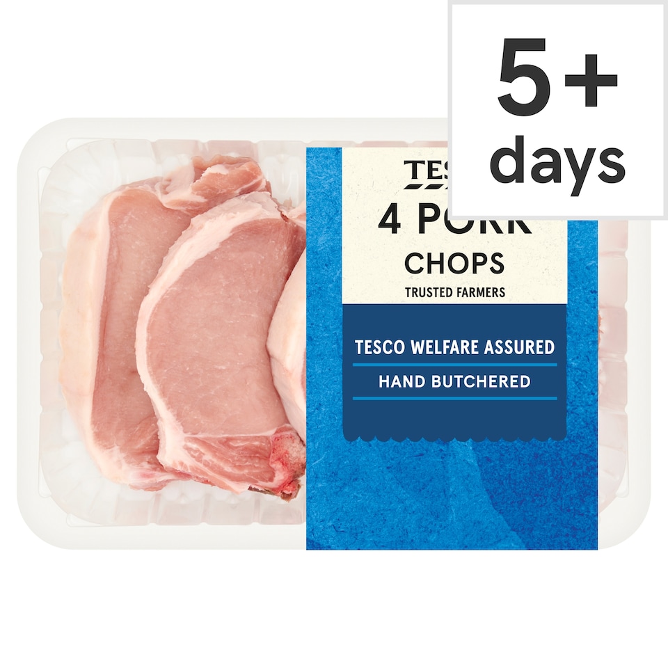 Tesco Pork Chops 700g 