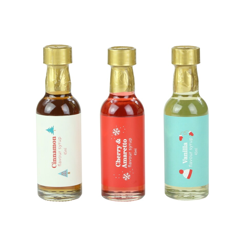 image 1 of KIMM & MILER SYRUP SELECTION 3 X 45ML