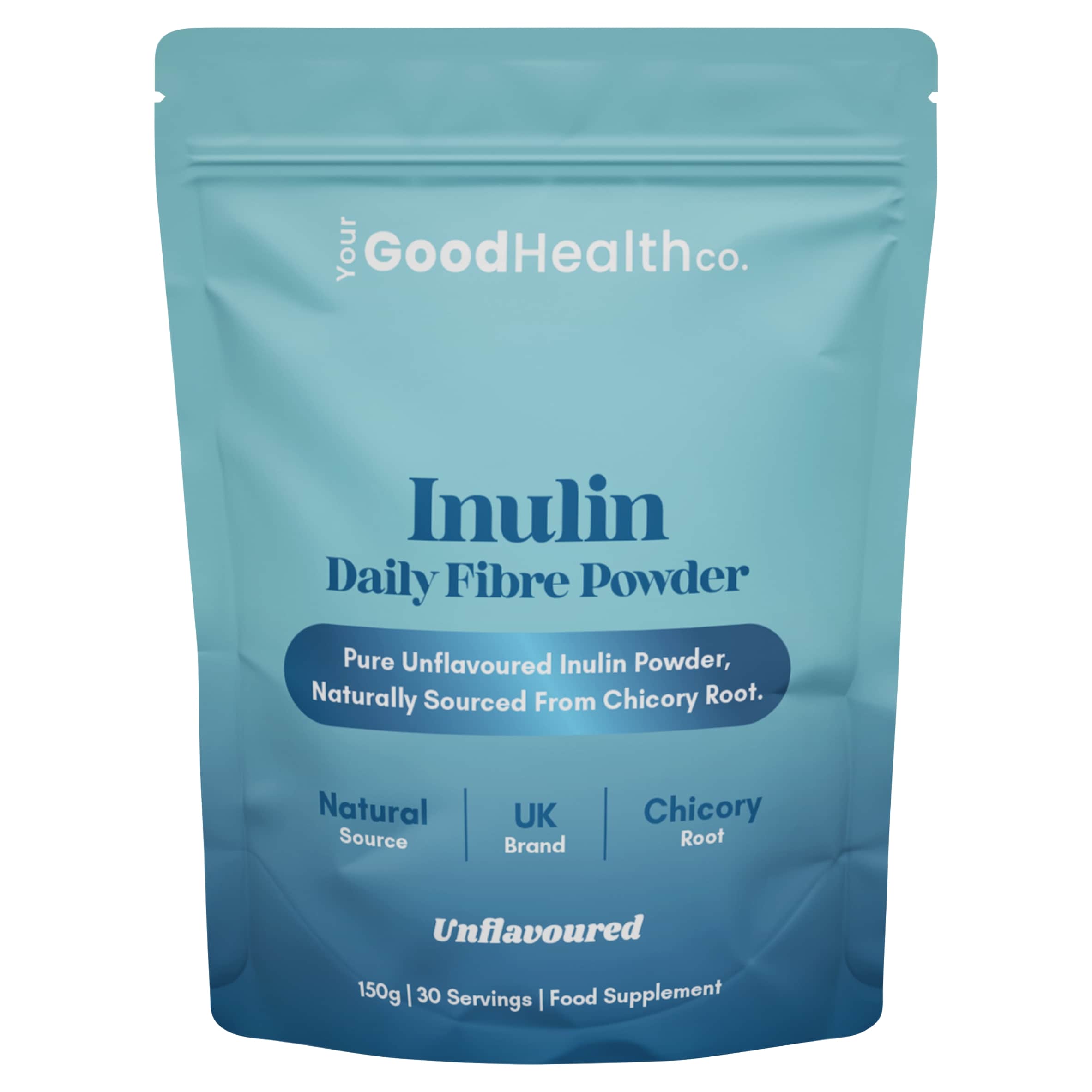 Good Bug Inulin Powder Your Good Health Co. Unflavoured Inulin Powder 150g - Tesco Groceries