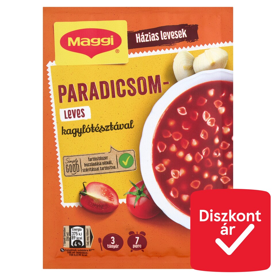 Maggi paradicsomleves kagylótésztával 73 g  1. kép