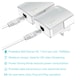 image 2 of Tp-Link 600Mbps Nano Powerline Kit Twin Pack