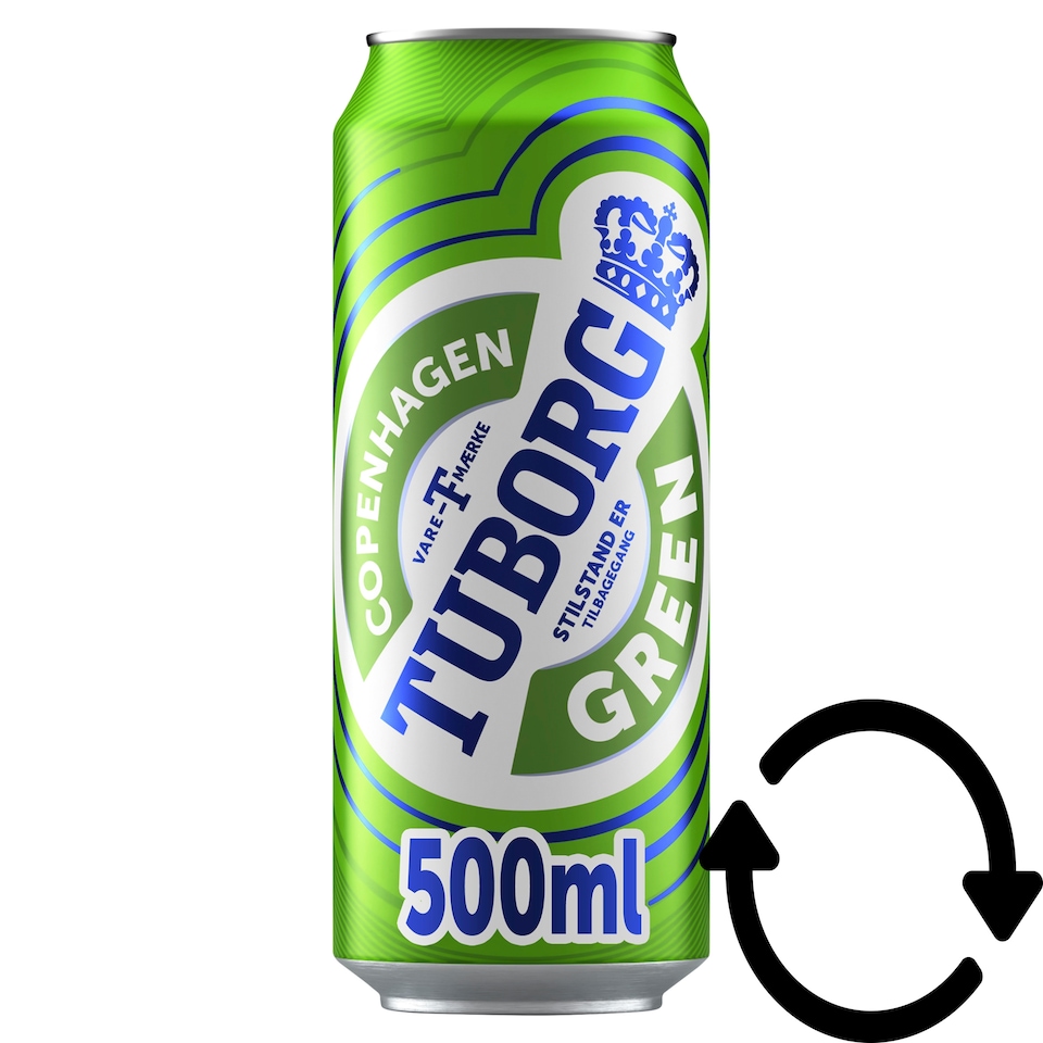 Tuborg világos sör 4,6% 0,5 l