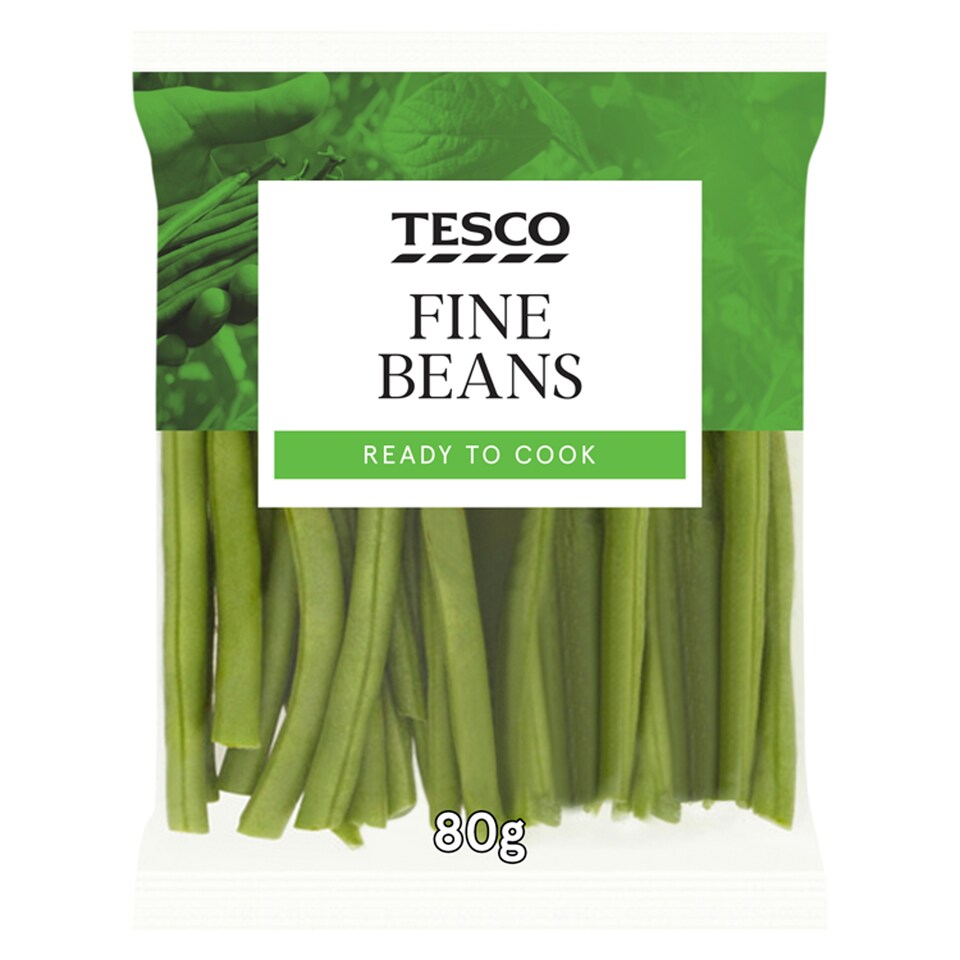 Tesco Green Beans 80G
