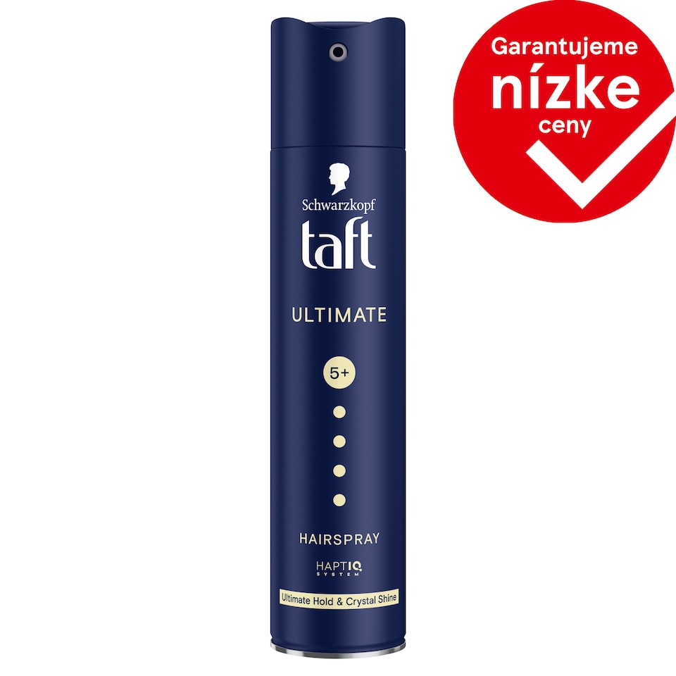 Schwarzkopf Taft Ultimate lak na vlasy pre ultimátnu fixáciu a lesk 250 ml