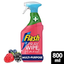 Flash Spray Wipe Hinched Cleaning Spray Berries 800ml