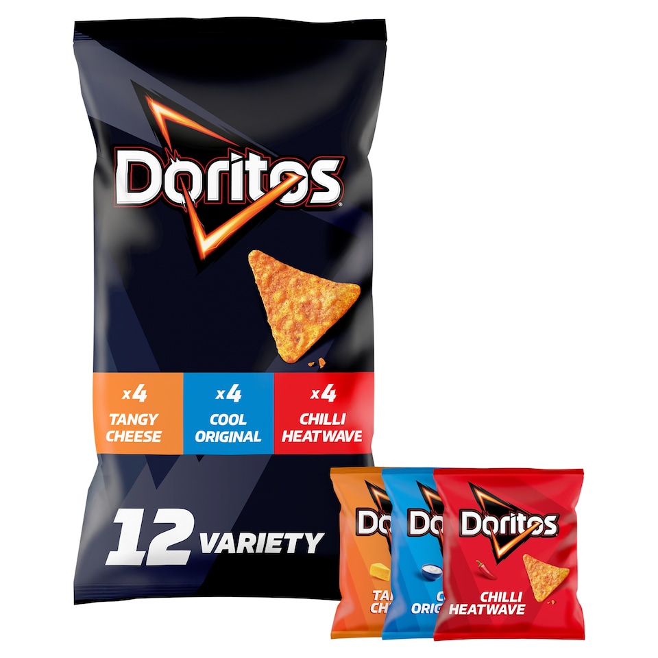 image 1 of Doritos Variety Crisps 12 x 30g