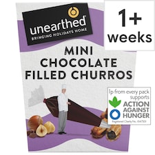 Unearthed Mini Chocolate Filled Churros 180g