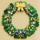 image 3 of LEGO 40957 Spring Wreath
