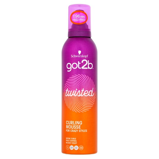 Schwarzkopf Got2b Twisted Curling Mousse 250Ml Tesco Groceries
