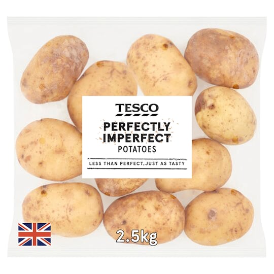 Tesco Perfectly Imperfect Potatoes 2.5Kg Tesco Groceries