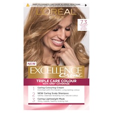 L'Oreal Paris Excellence Creme 7.3 Natural Dark Golden Blonde Permanent Hair Dye