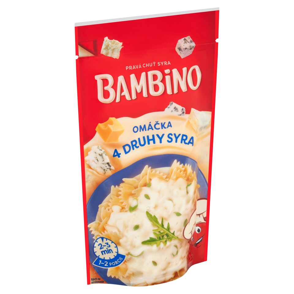 obrázok 1 z Bambino Omáčka 4 druhy syra 150 g