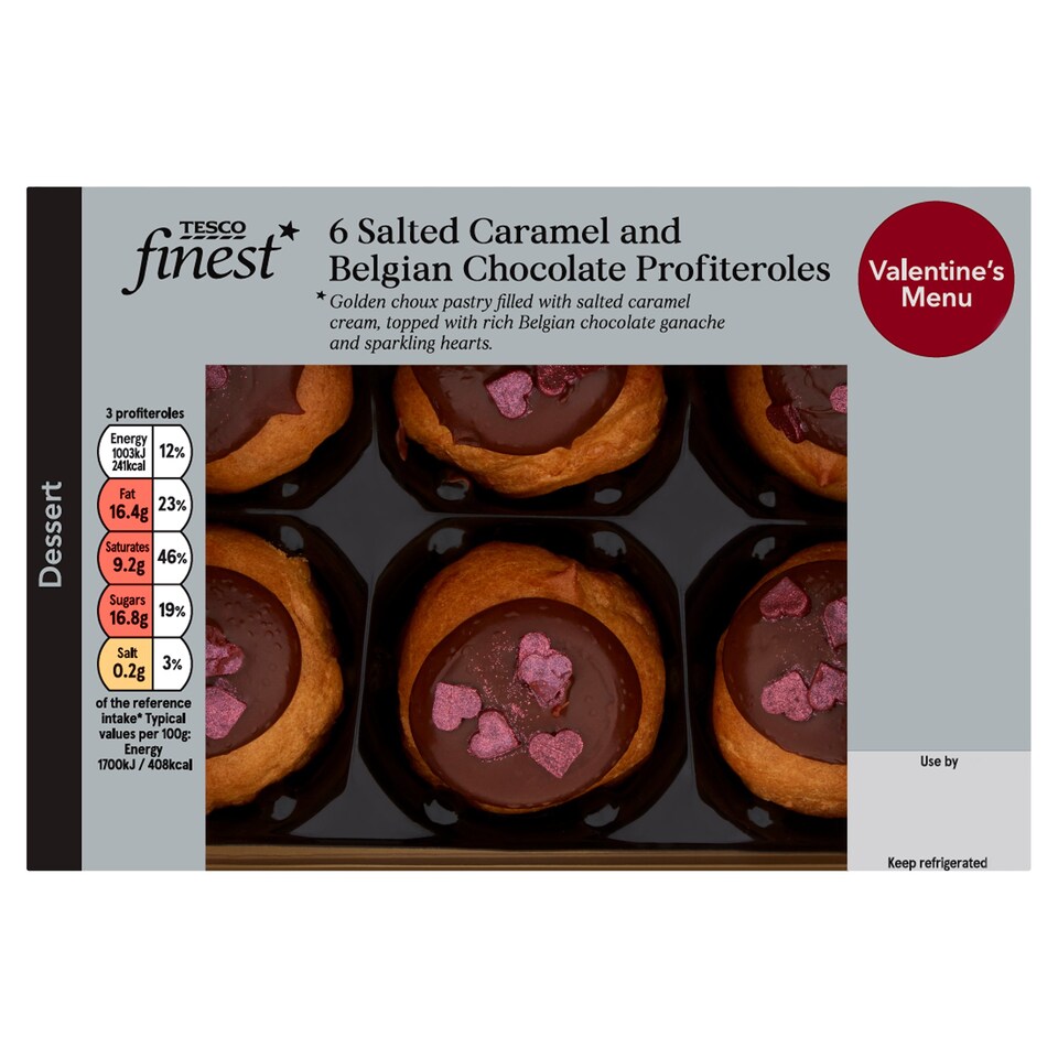 T. Fin* 6 Choc & Salted Caramel P/Roles 118g