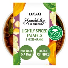 Tesco Beautifully Balanced Lightly Spiced Falafel 375G