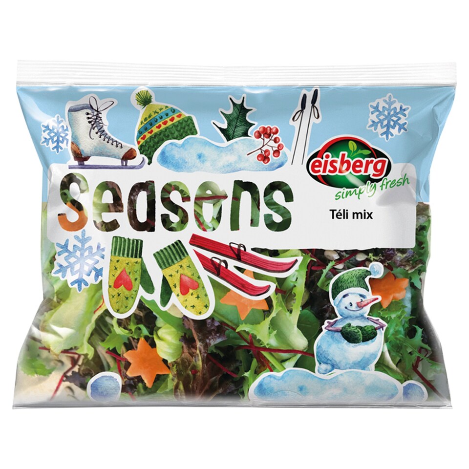 Eisberg Téli Mix friss salátakeverék 190 g