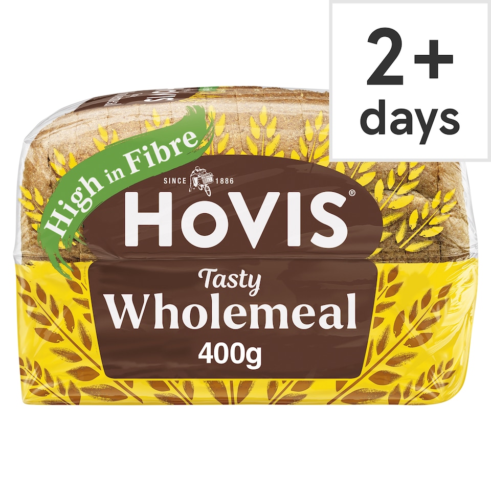 image 1 of Hovis Tasty Wholemeal Medium Sliced Bread 400g