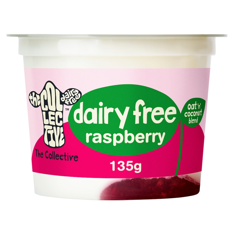 The Collective Plant-Based Yogurt Alternative Raspberry 135G