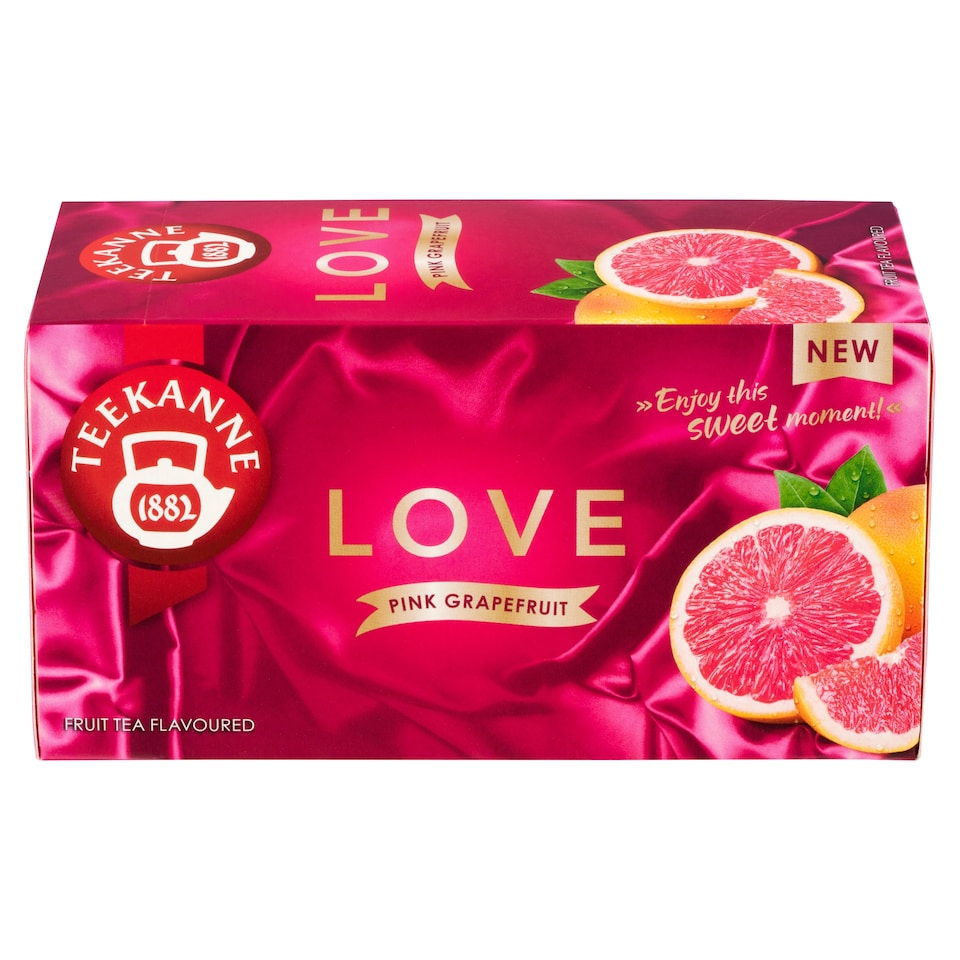 obrázok 1 z Teekanne Love Pink Grapefruit ovocno-bylinný čaj 20 x 2,25 g (45 g)