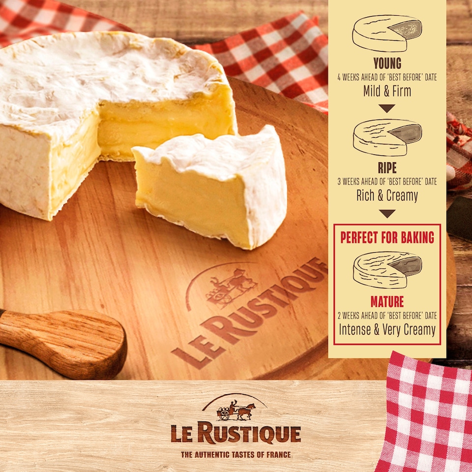 image 1 of Le Rustique Pasteurised Camembert 250G
