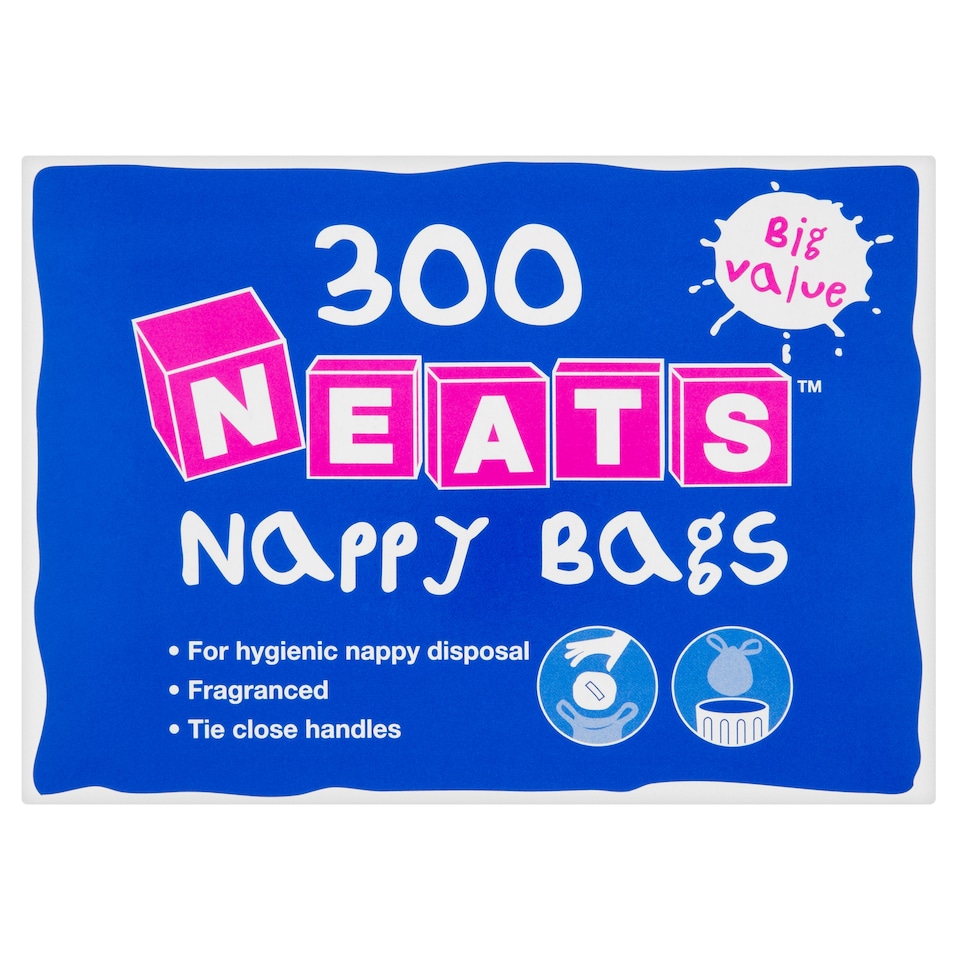 Neats Nappy Bags X300