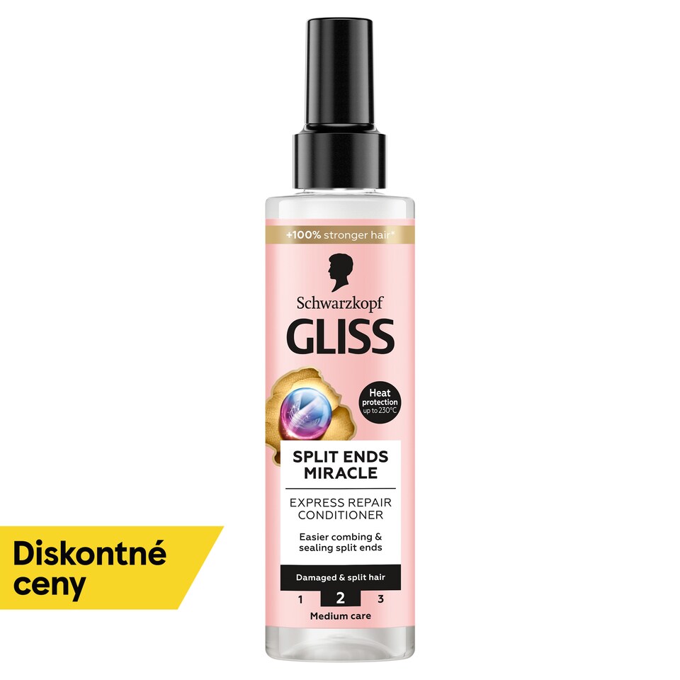 obrázok 1 z Schwarzkopf Gliss expresný regeneračný kondicionér Split Ends Miracle 200 ml