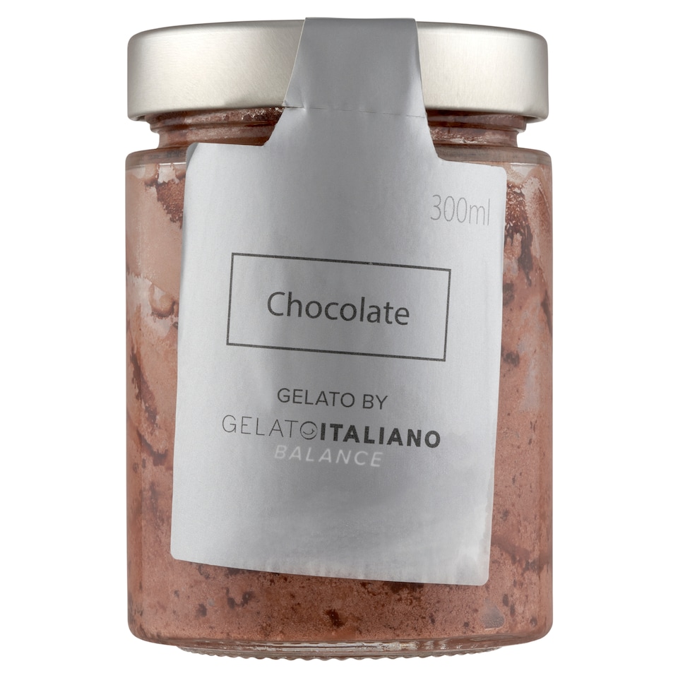 Gelato Italiano Chocolate Ice Cream with Chocolate Topping 300 ml