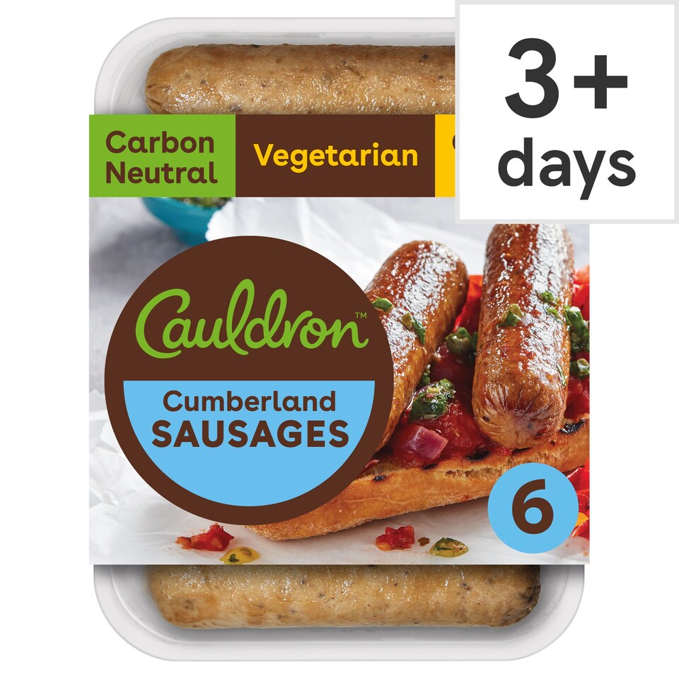 Cauldron 6 Cumberland Sausages 276G Tesco Groceries