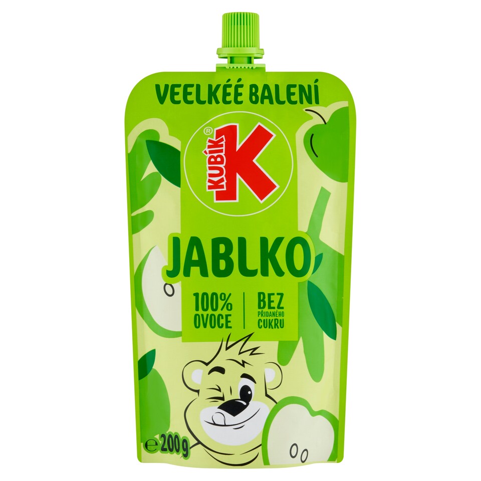 image 1 of Kubík 100% Thick Apple Puree 200 g