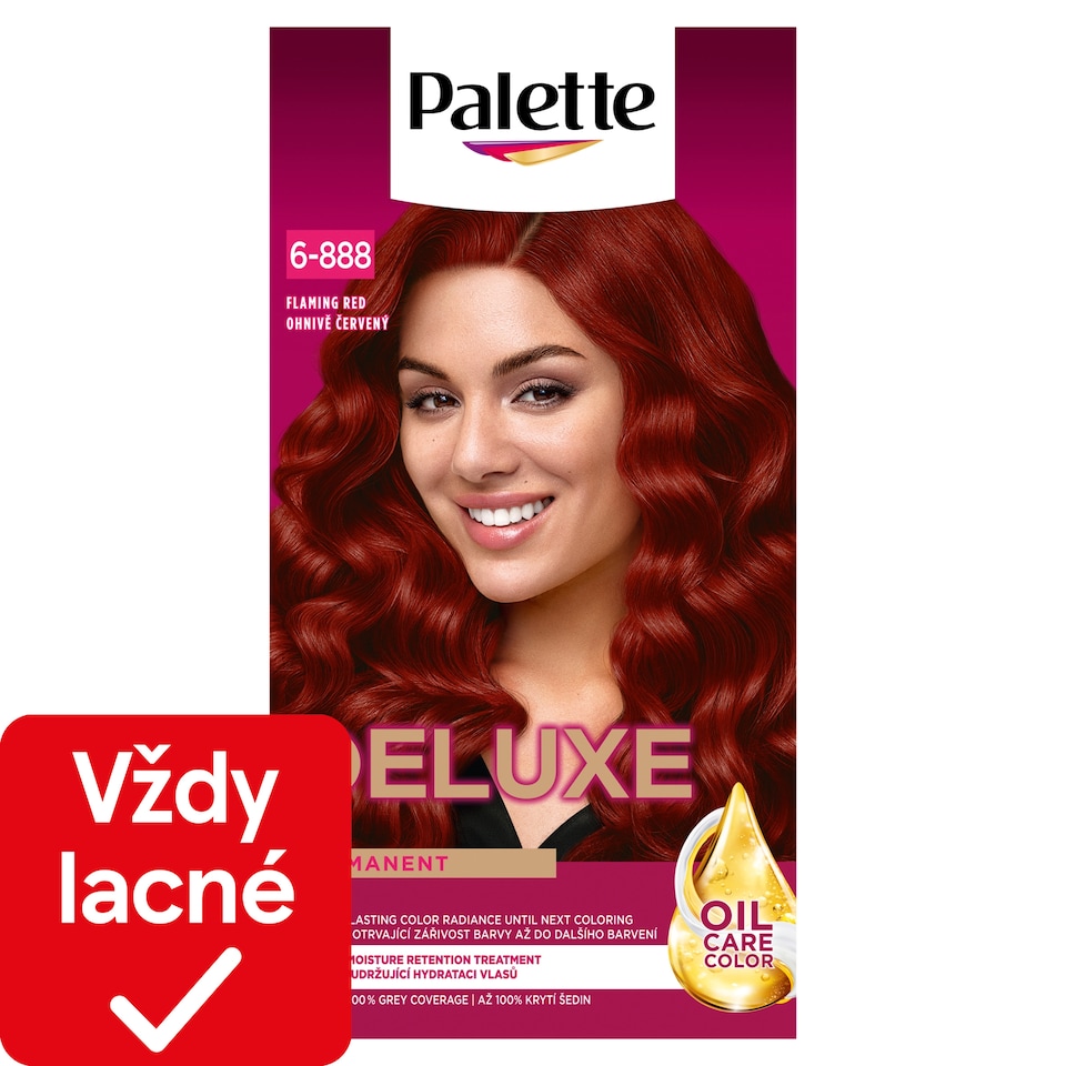 obrázok 1 z Palette Deluxe farba na vlasy Ohnivočervený 6-888