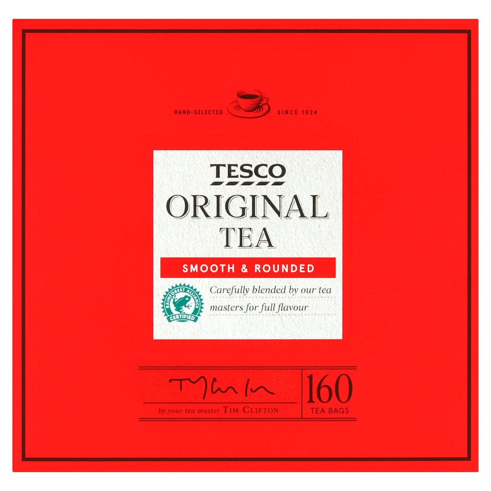 Tesco 160 Teabags 500G