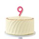image 2 of Ginger Ray Rainbow Number 9 Candle