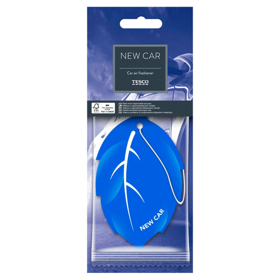 Tesco Carded New Car Air Freshener