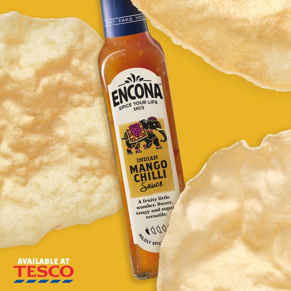 image 1 of Encona Indian Sweet Mango Chilli Sauce 142Ml