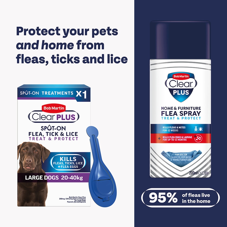 image 1 of Bob Martin Clear Plus Large Dog Spot Dog