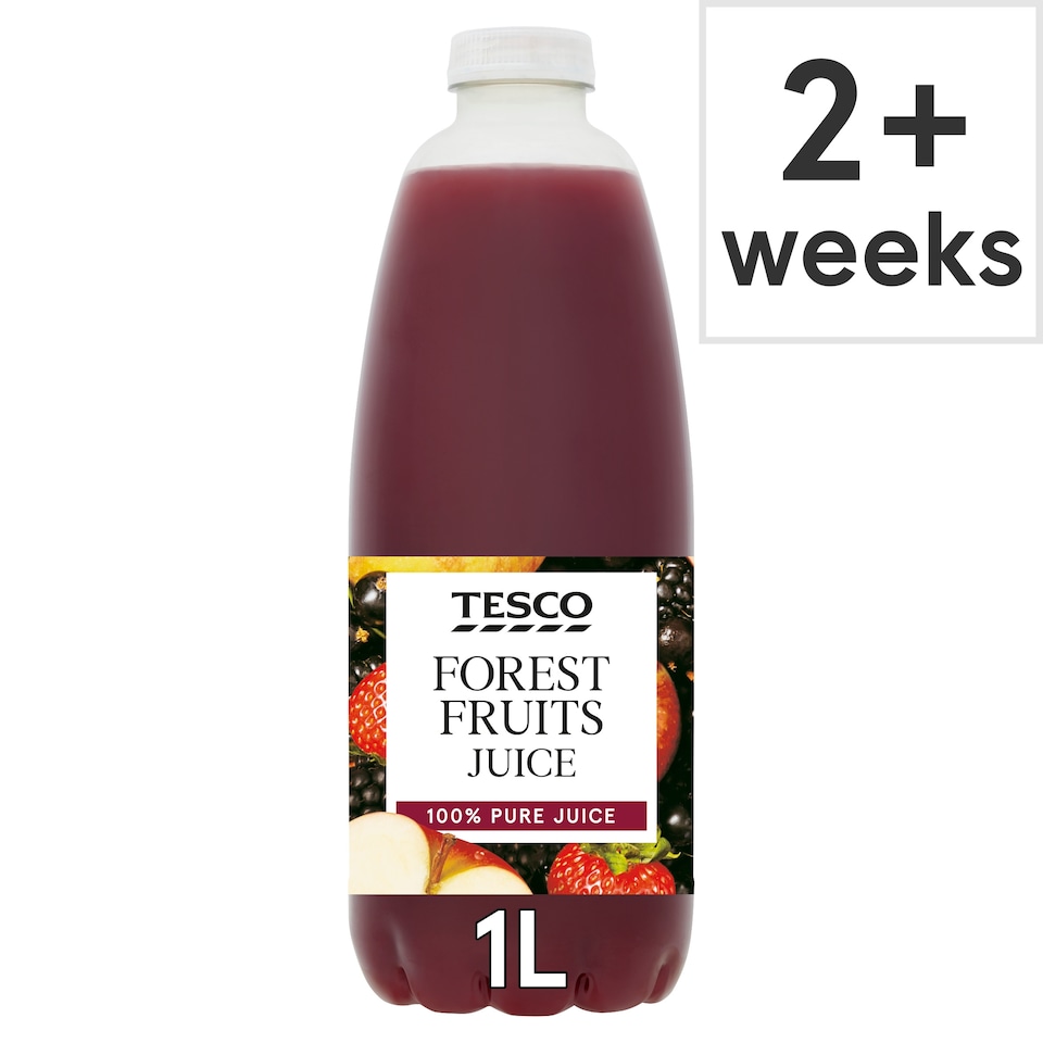 Tesco 100% Pressed Forest Fruits Juice 1 Litre