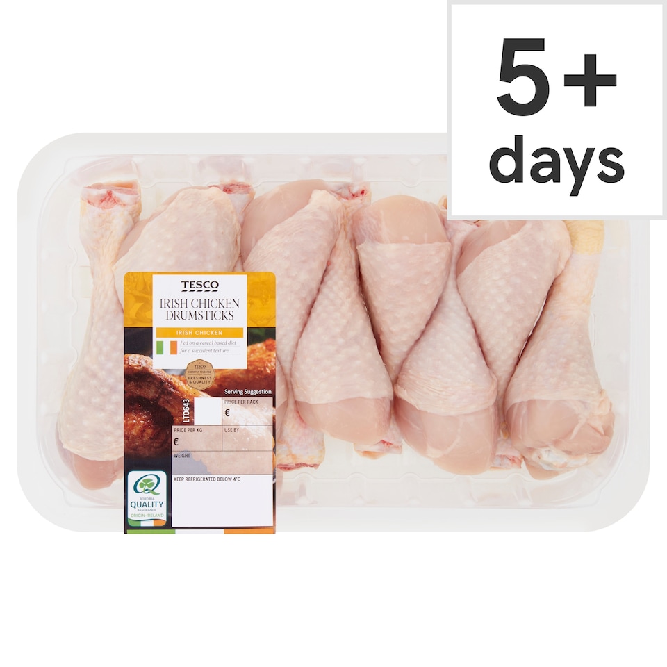 Tesco Irish Chicken Drumsticks 950G