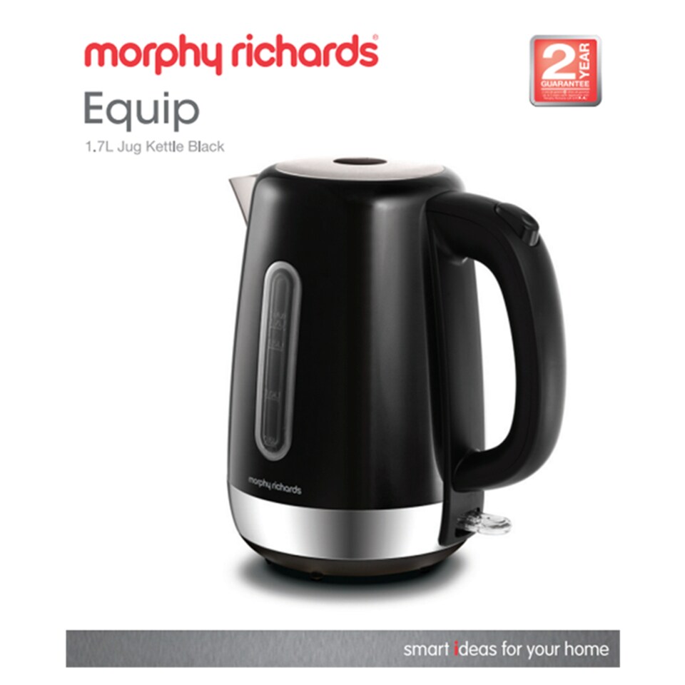 Morphy Richards Equip Jug Kettle Black
