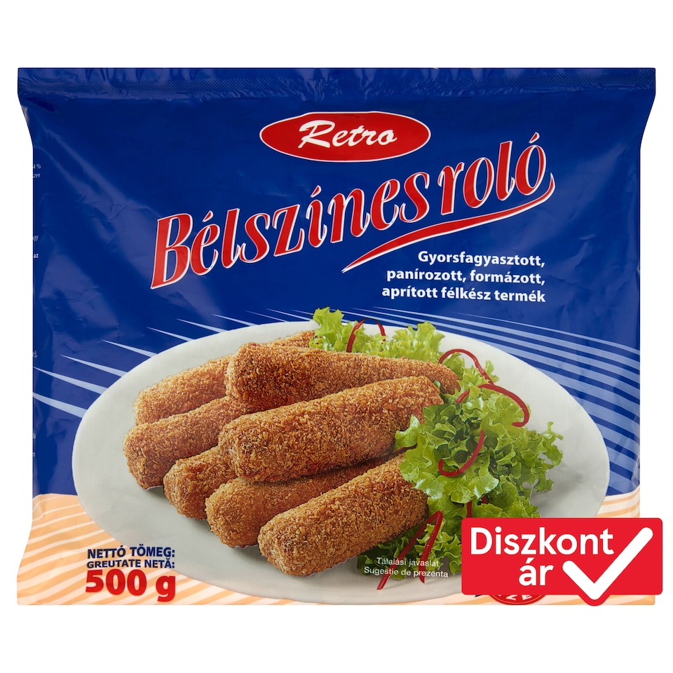 image 1 of Retro Quick-Frozen, Breaded Loin Rolls 500 g