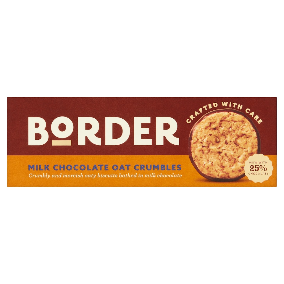 Border Milk Chocolate Oat Crumbles 150G