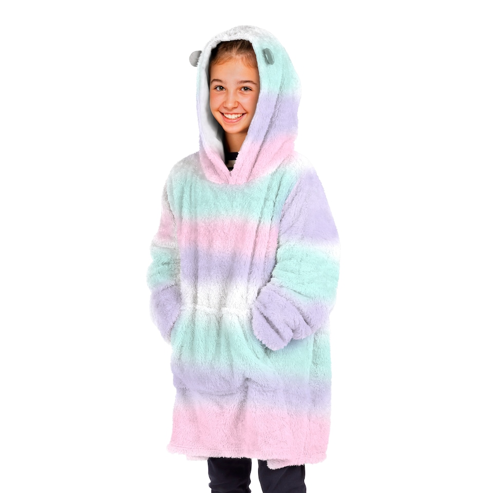 image 1 of Silent Night Kids 2 In 1 Hoddie Buddy Unicorn