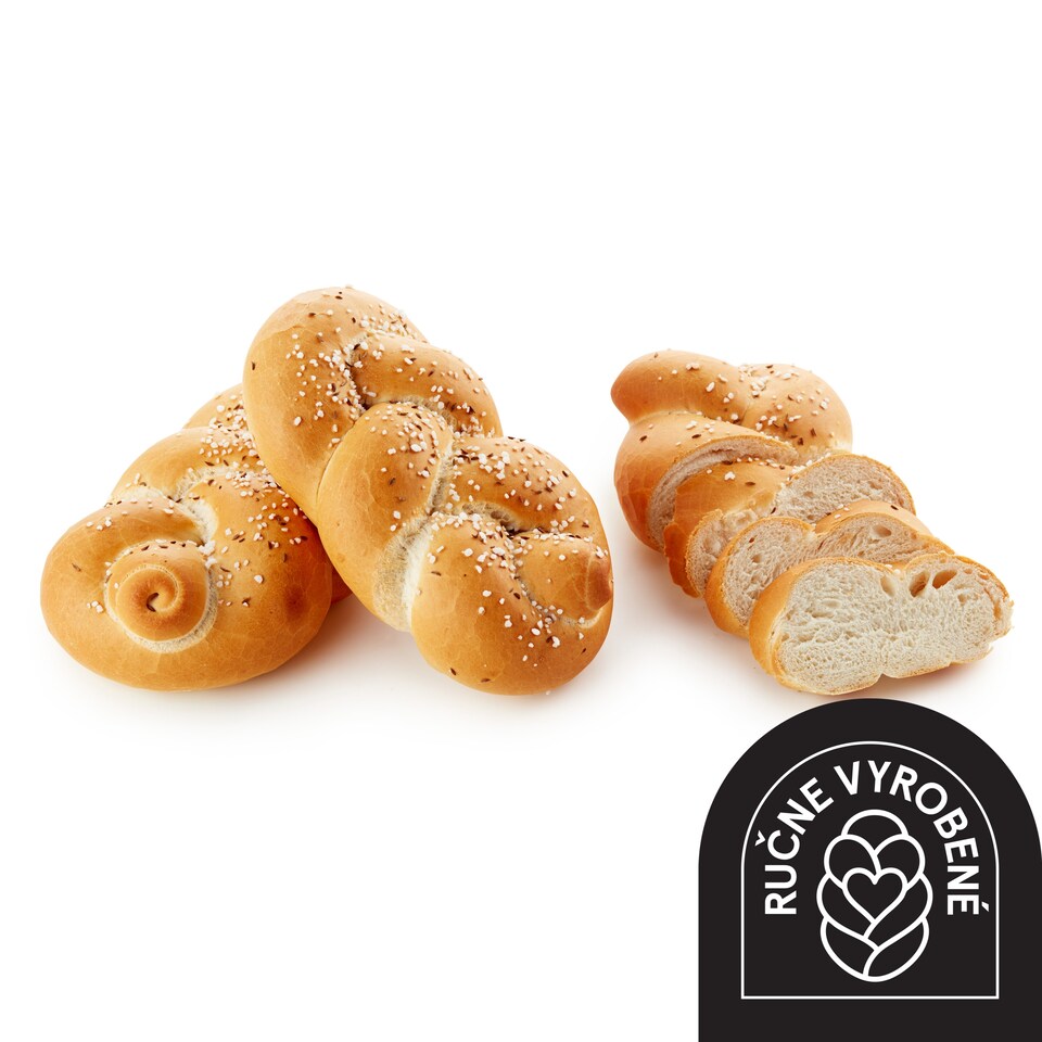 Pletenka s rascou a soľou 155 g