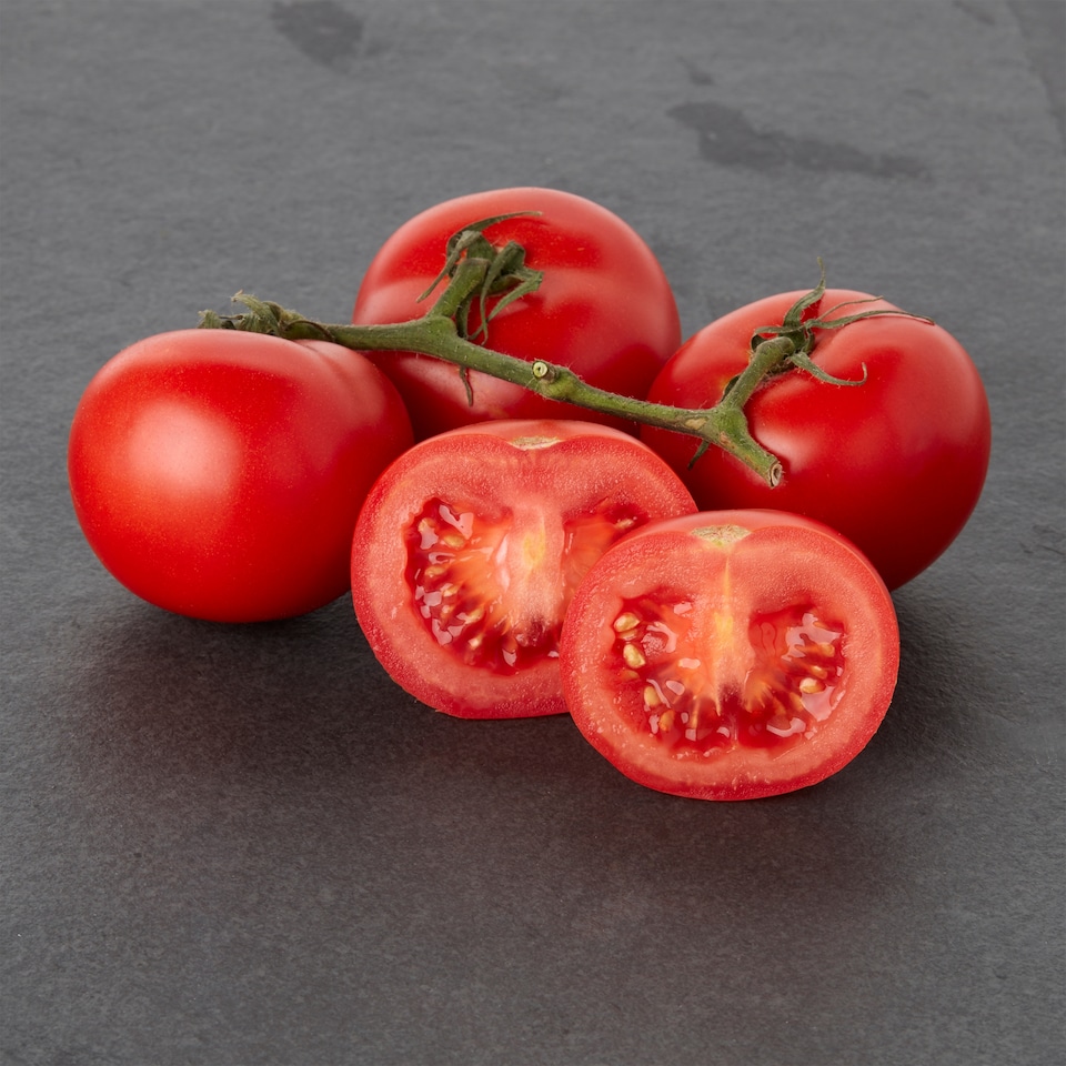 image 1 of Tesco Organic Tomatoes On The Vine 400g