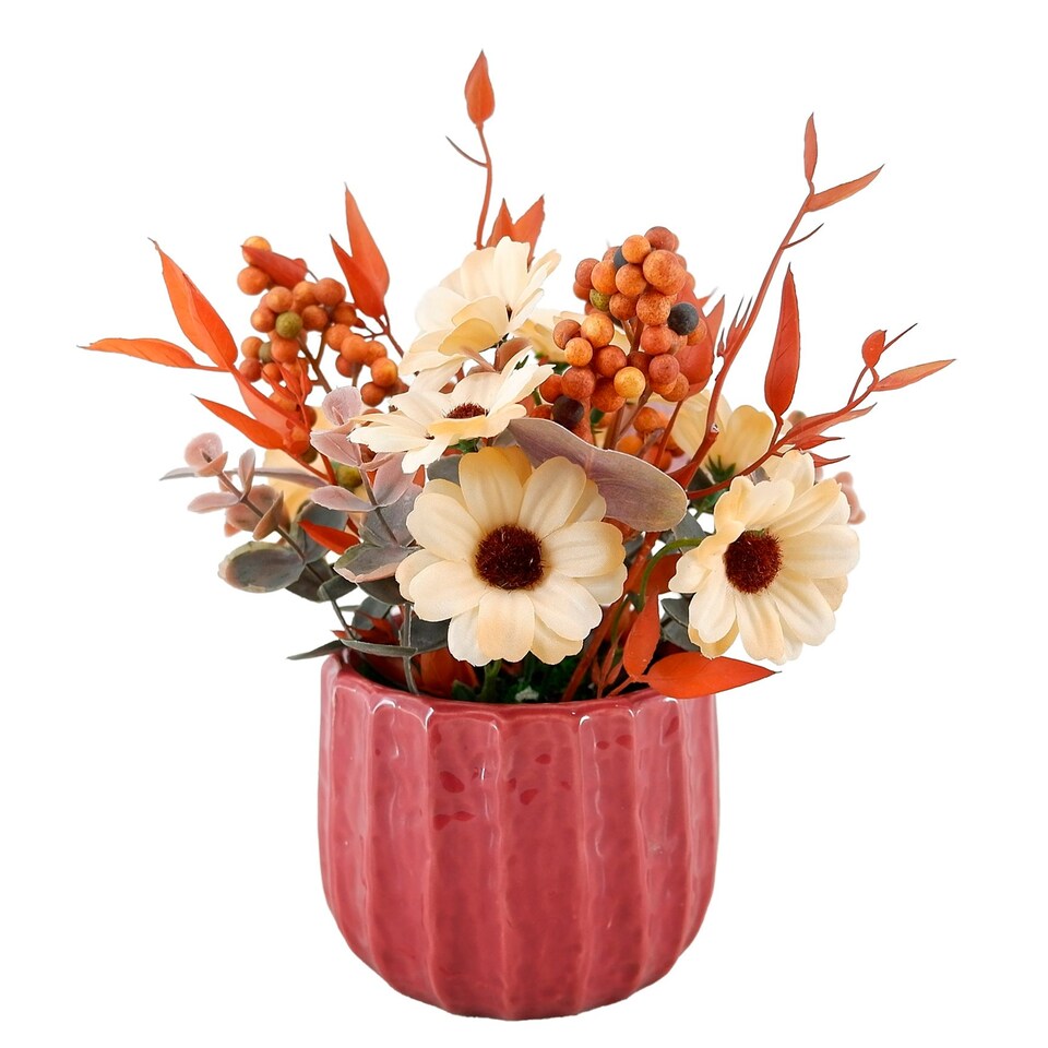 Bayswood Artificial small Daisy & Berry Arrangement