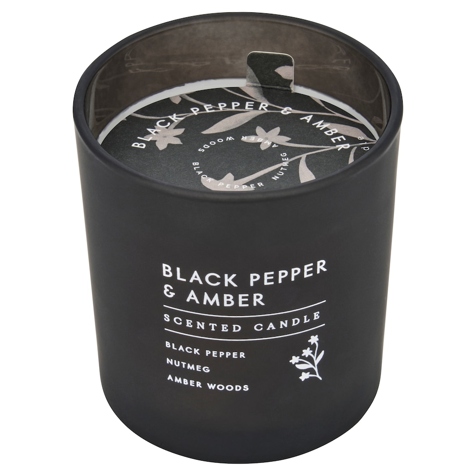 image 1 of F&F Home Apothecary Black Pepper & Amber Candle 140g