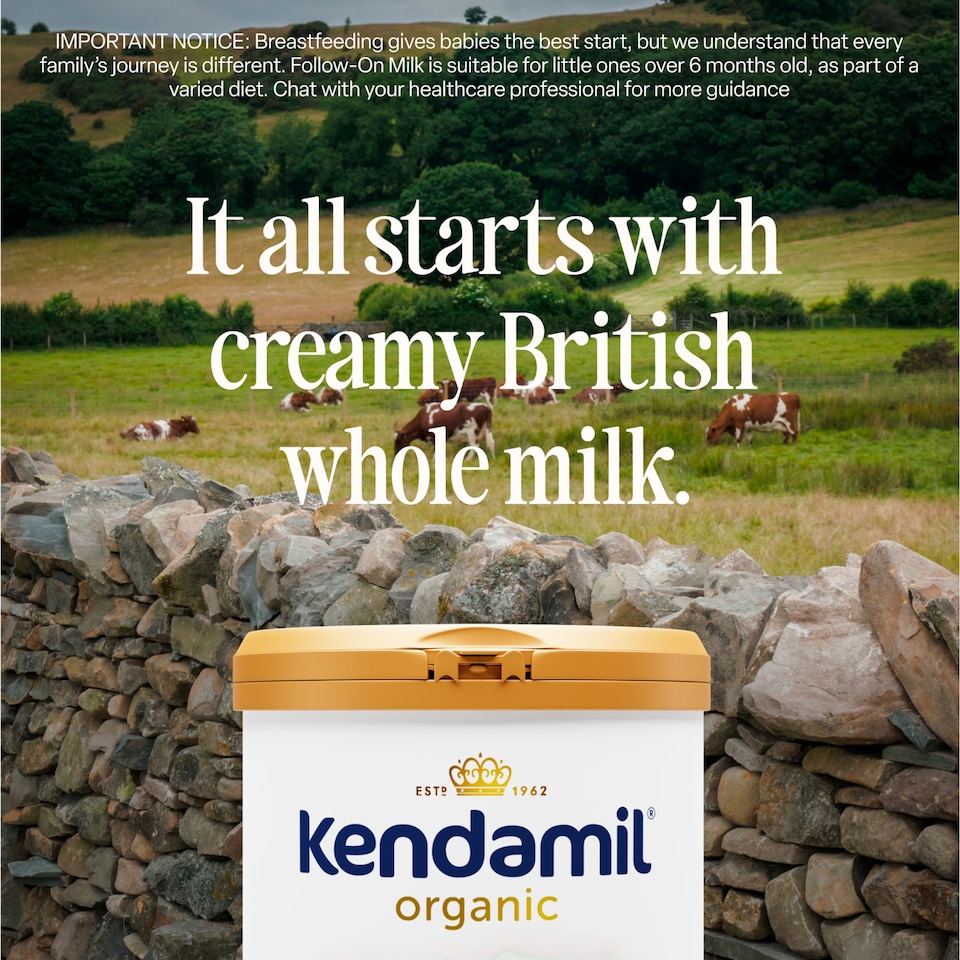 image 1 of Kendamil Organic Toddler Milk 3 From 12 Month+ 800g