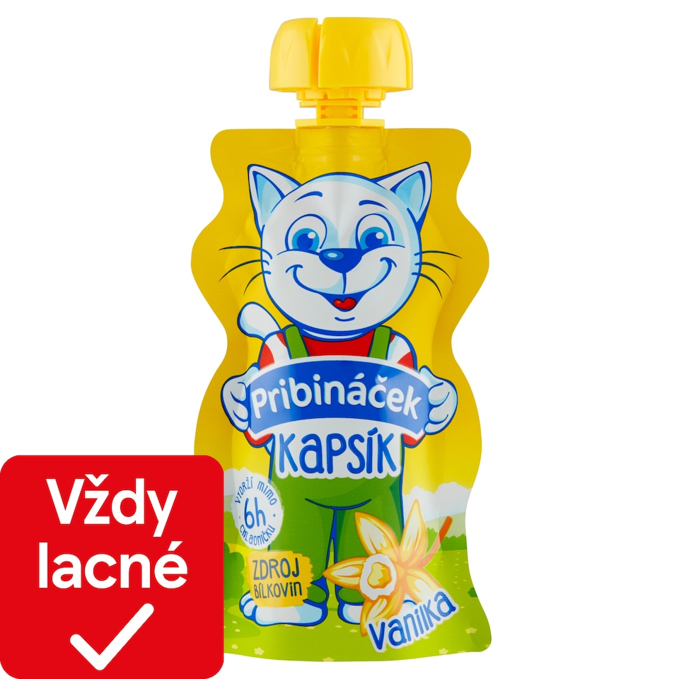 obrázok 1 z Pribináček Kapsík s vanilkovou príchuťou 70 g