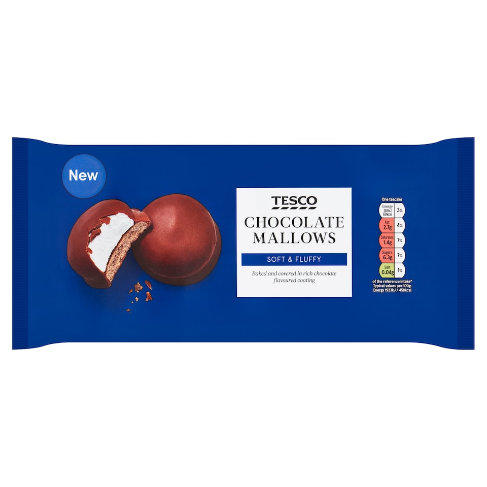 Tesco Chocolate Mallows 120g