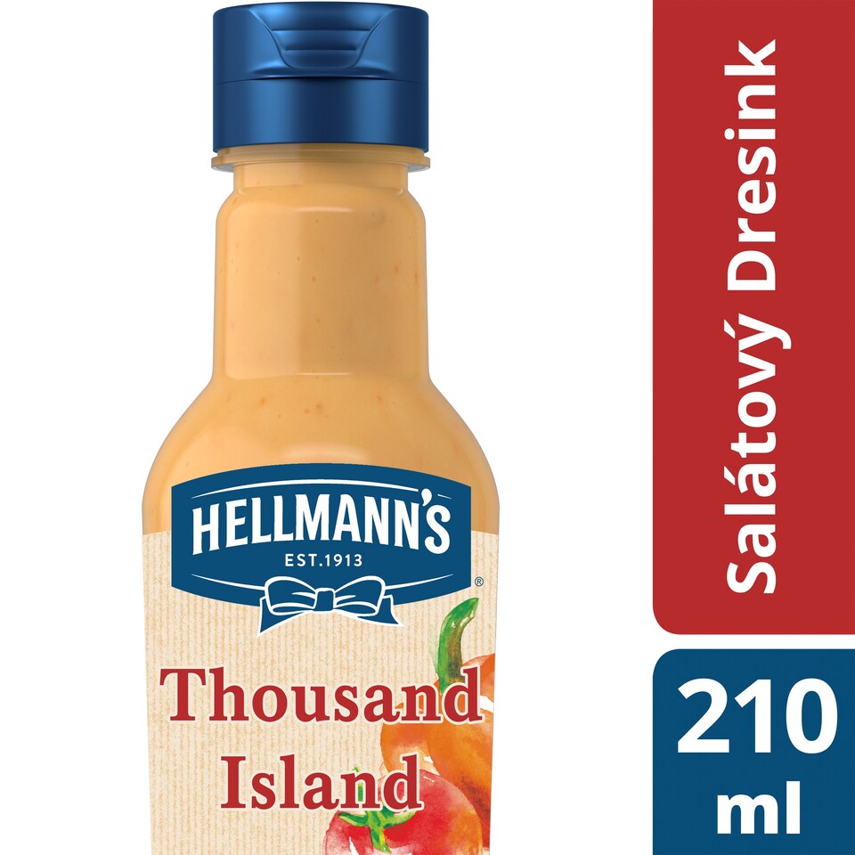 Obrázek 1 pro produkt Hellmann's Dressing Tisíc ostrovů 210ml