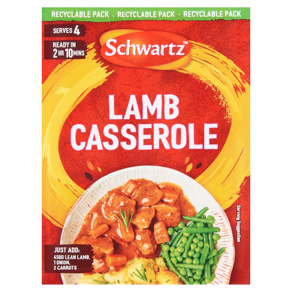 image 1 of Schwartz Lamb Casserole Recipe Mix 35g