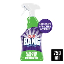Cillit Bang Power Kitchen Cleaner Burnt On Degreaser Spray 750ml